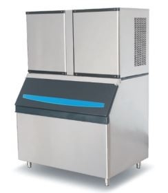 Macchina del ghiaccio quadrata del cubo del creatore quadrato industriale commerciale SD-350, macchina della macchina per ghiaccio 110kg