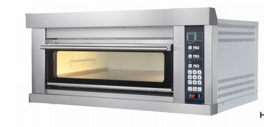 Singolo forno di gas dei vassoi della piattaforma 2 di acciaio inossidabile della macchina commerciale del pane