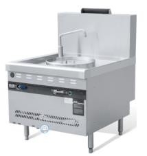 Stile cinese P-SC-3 che cucina il Governo del vapore dei frutti di mare del gas 3-Deck del vapore del riso della gamma