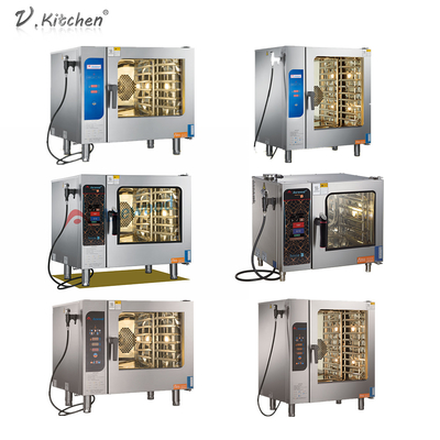 Forno di convezione del vassoio 6*1/1 GN Combi di Digital 6 dell'hotel
