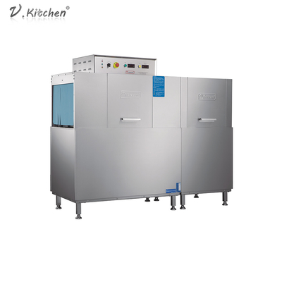 Macchina lavastoviglie commerciale ad un solo serbatoio 60℃ della ciotola 510*425mm