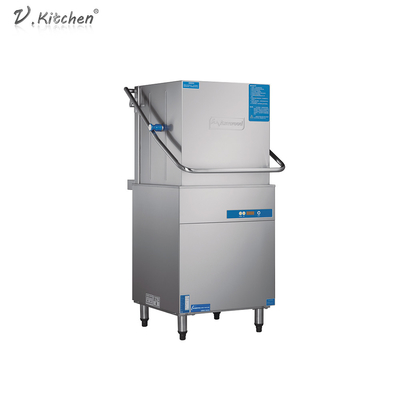 Macchina lavastoviglie commerciale ad un solo serbatoio 60℃ della ciotola 510*425mm