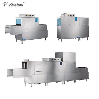 Macchina lavastoviglie commerciale ad un solo serbatoio 60℃ della ciotola 510*425mm