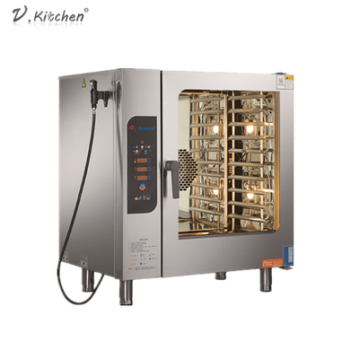 Forno di convezione di Programo 10*1/1 GN SS316 Combi