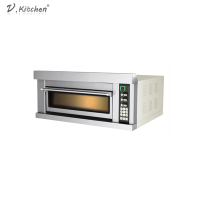 Forno elettrico della macchina del pane di acciaio inossidabile di 3 vassoi delle piattaforme 6