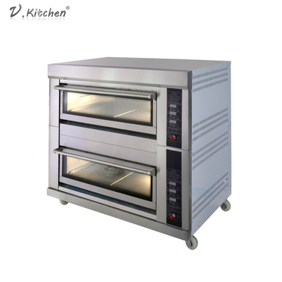 Forno rotatorio di convezione 220V Pita Bread Pizza Baking Gas