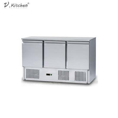 refrigeratore commerciale di Counder delle porte dell'attrezzatura di refrigerazione 390L 3