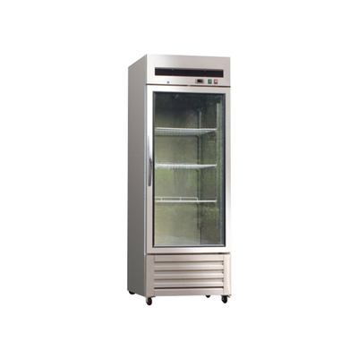 Congelatore dritto commerciale dell'esposizione della porta di Singel del Governo del refrigeratore 1-Door di USACUC1D